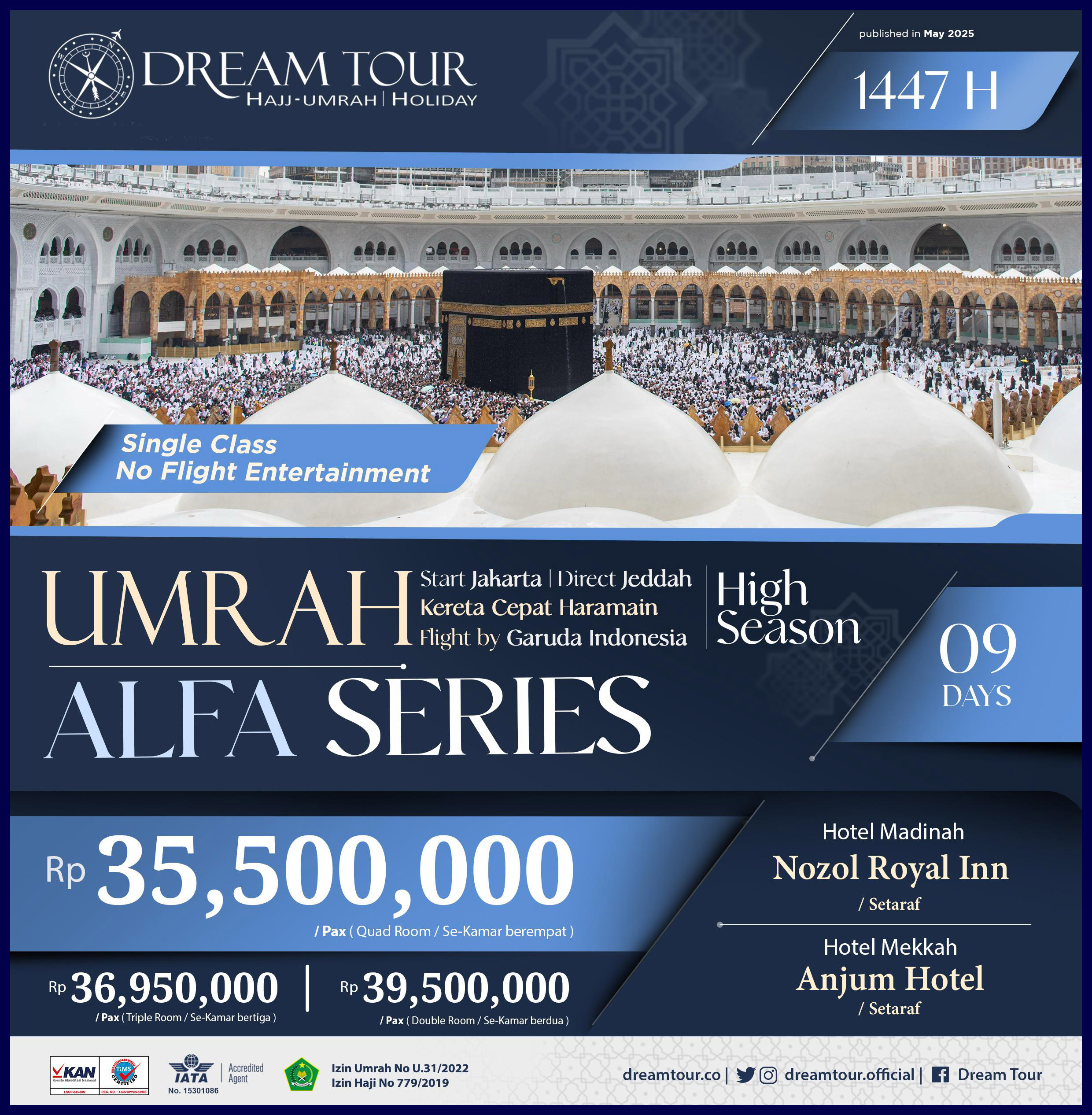 paket umroh, paket umroh 2019, umroh plus taif, umroh promo, umroh vip, dream tour, travel umroh, travel umroh terbaik, umroh exclusive, brosur umroh