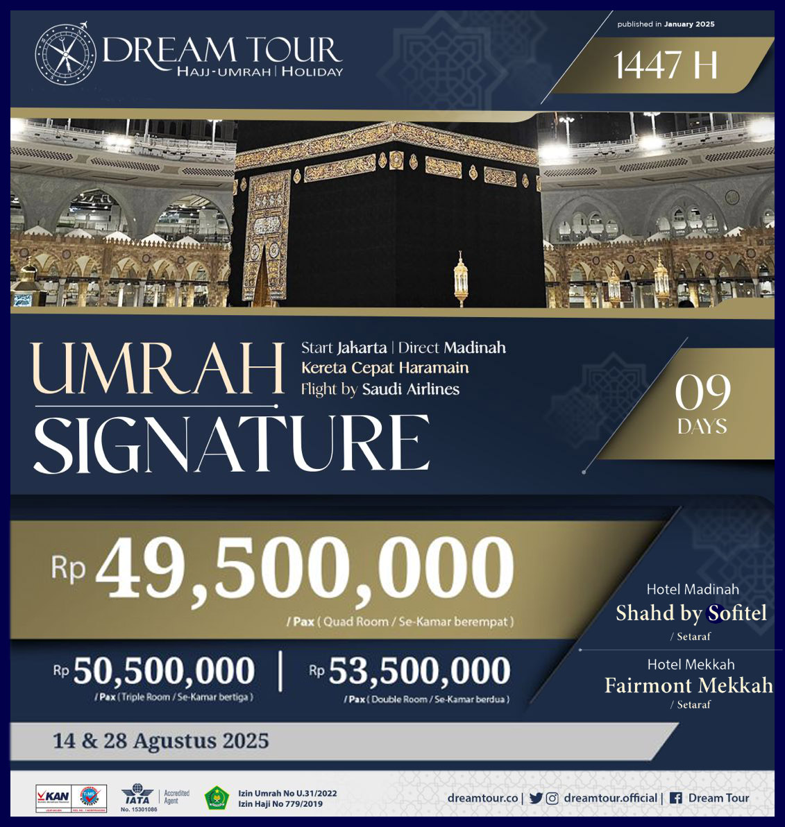 paket umroh, paket umroh 2019, umroh plus taif, umroh promo, umroh vip, dream tour, travel umroh, travel umroh terbaik, umroh exclusive, brosur umroh