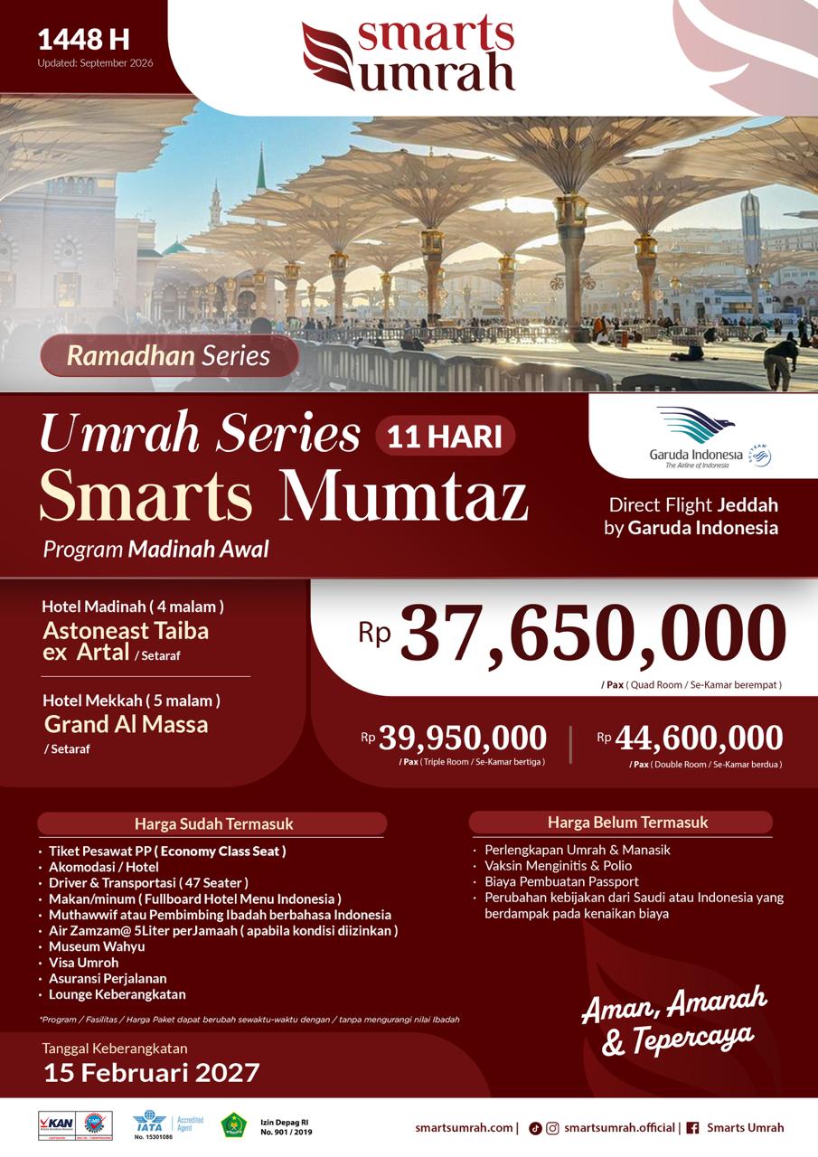 Mumtaz Ramadhan 11Hr GA Jed