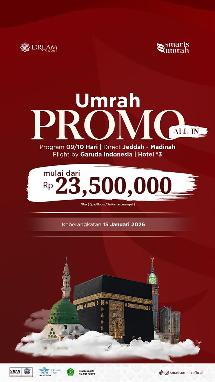 Smarts Promo 10Hr GA Jed {15 Jan}